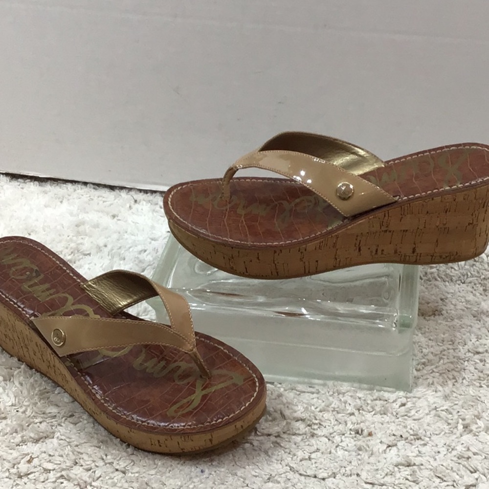 Sam Edelman Romy platform thong sandals 8.5